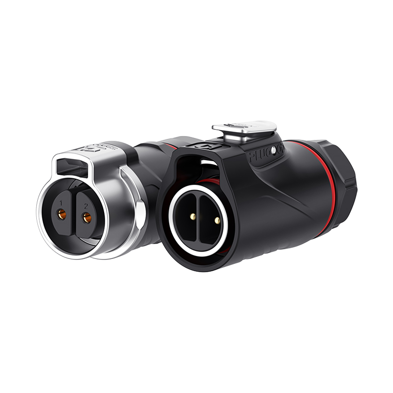 PLG20 2芯20A对接套装半金属焊接正装