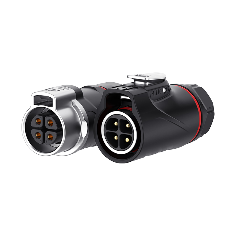 PLG20 4芯20A对接套装半金属焊接正装