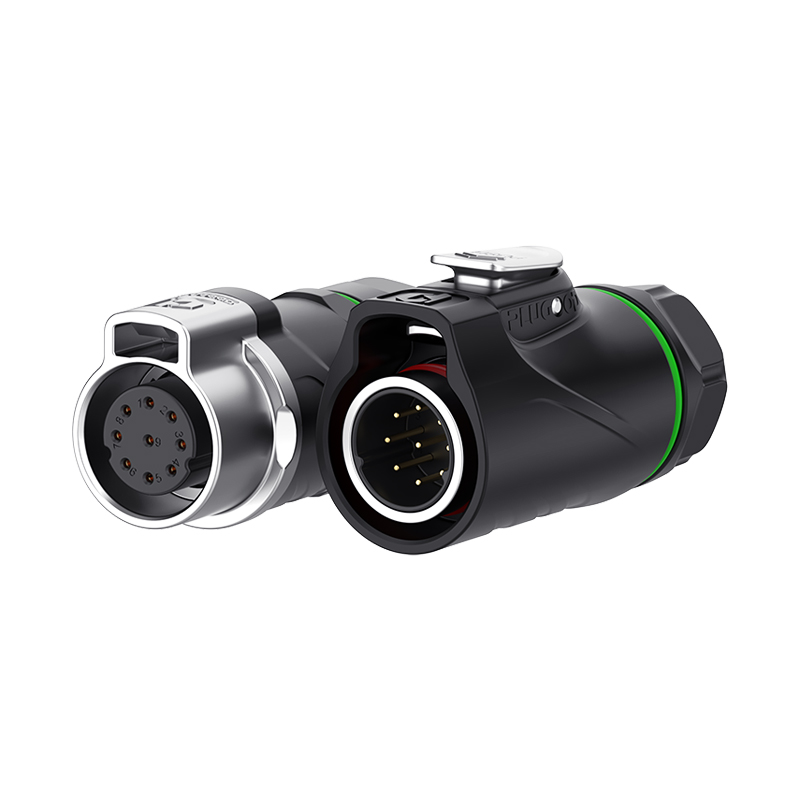 PLG20 9芯5A对接套装半金属焊接正装