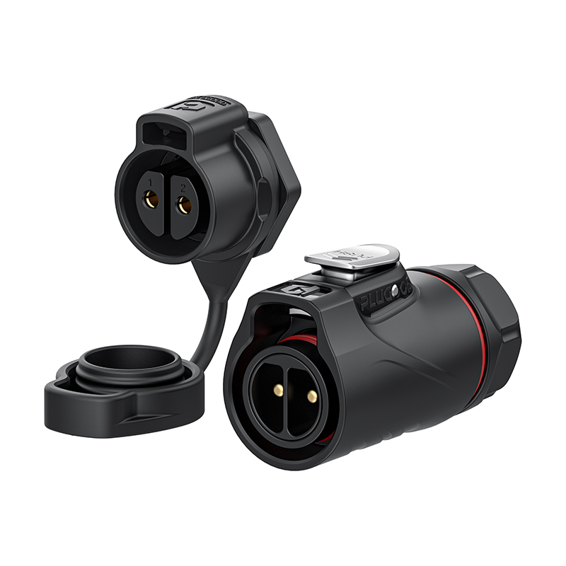 PLG20 2芯30A单孔面板套装全塑胶焊接正装