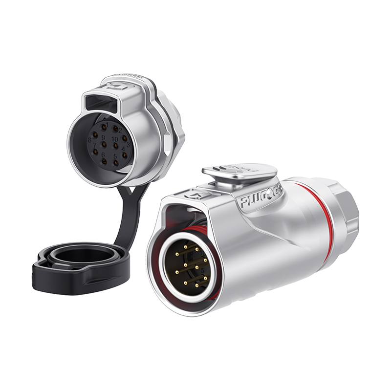 PLG14 10芯3A单孔面板套装全金属焊接正装