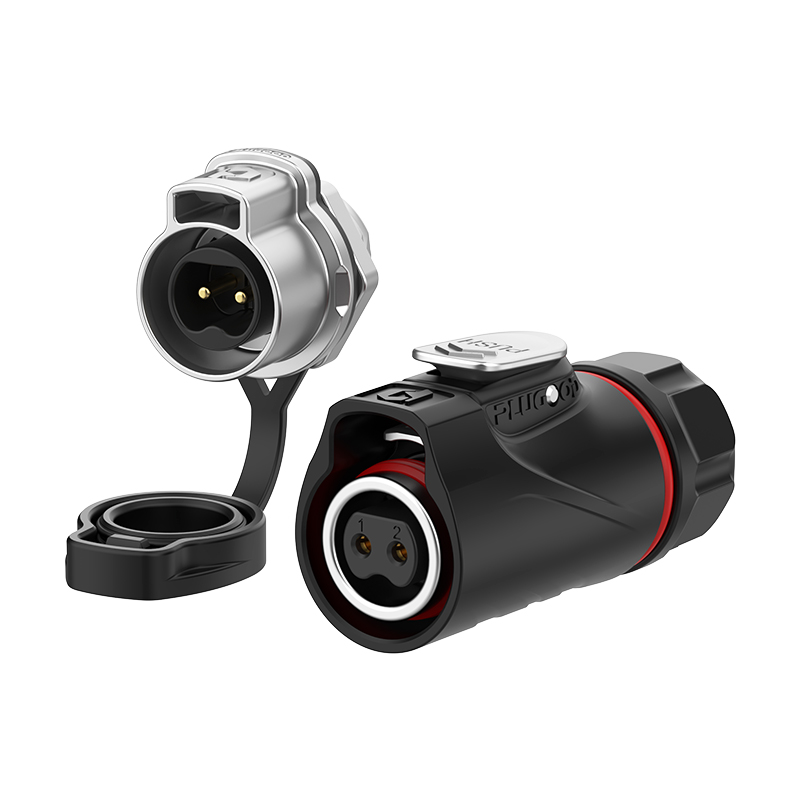 PLG14 2芯10A单孔面板套装半金属焊接反装