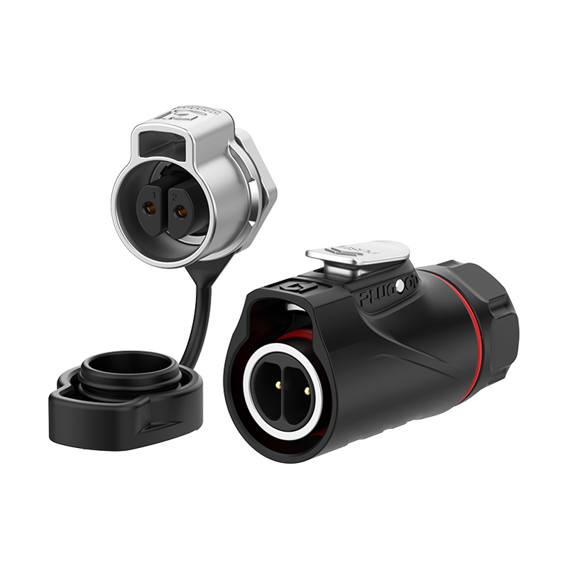 PLG16 2芯10A单孔面板套装半金属焊接正装