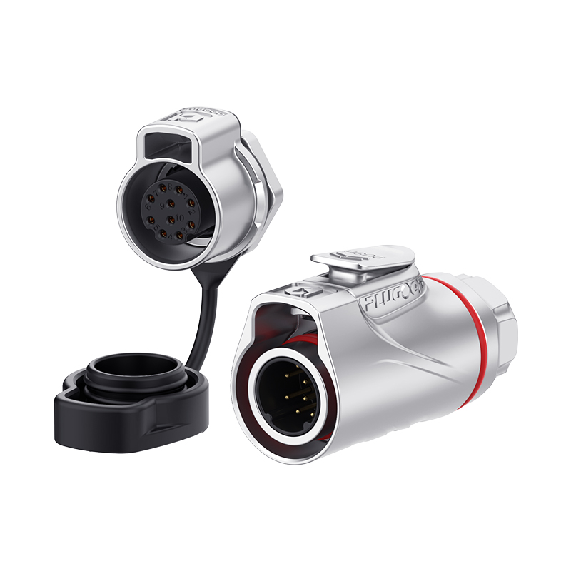 PLG16 10芯5A单孔面板套装全金属焊接正装